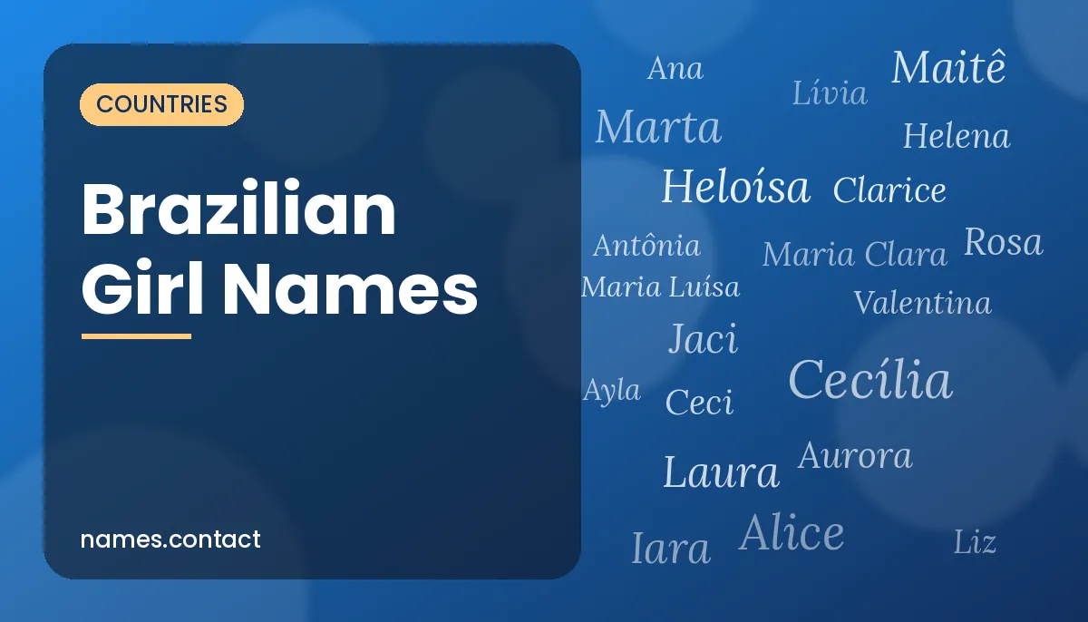 Brazilian Girl Names