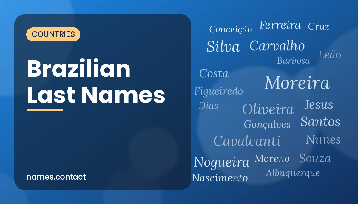 Brazilian Last Names