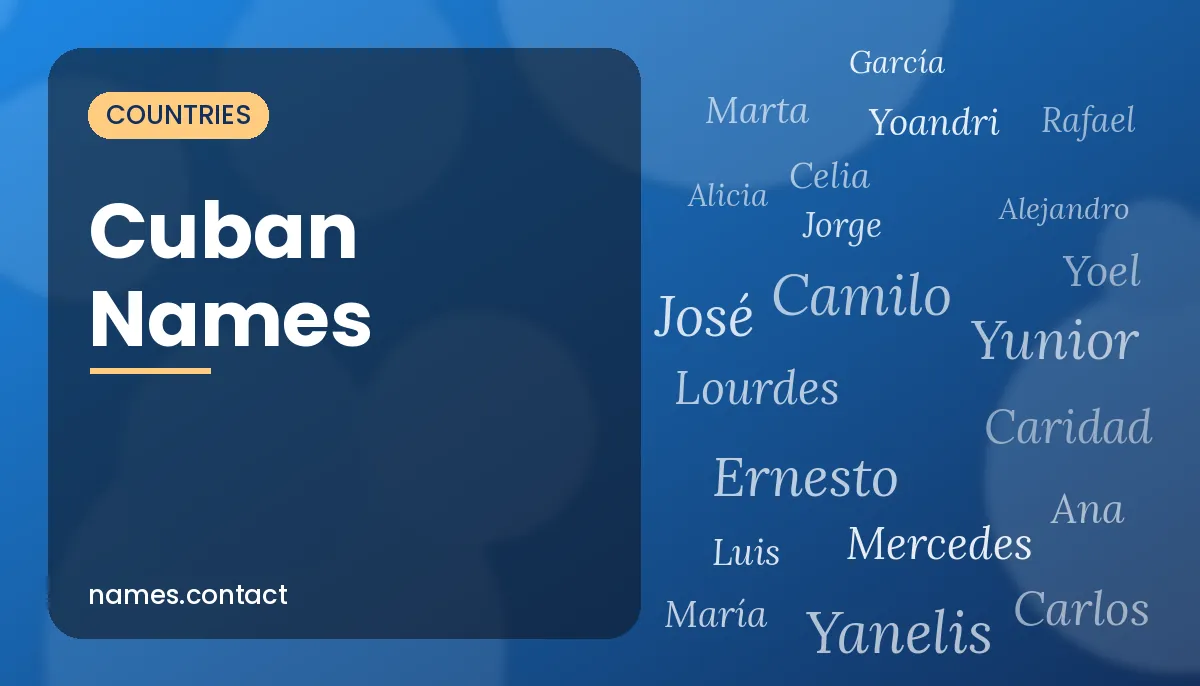 Cuban Names