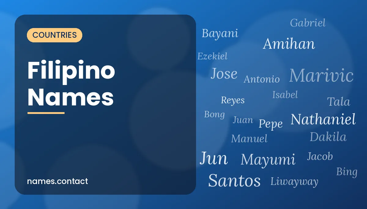 Filipino Names