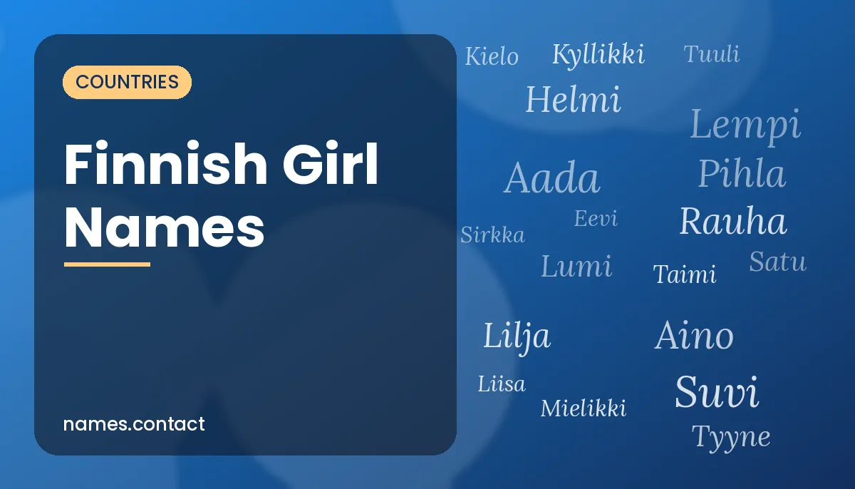 Finnish Girl Names