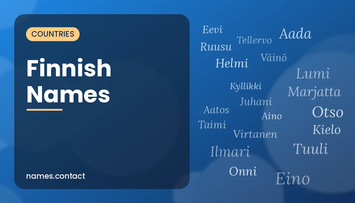 Finnish Names