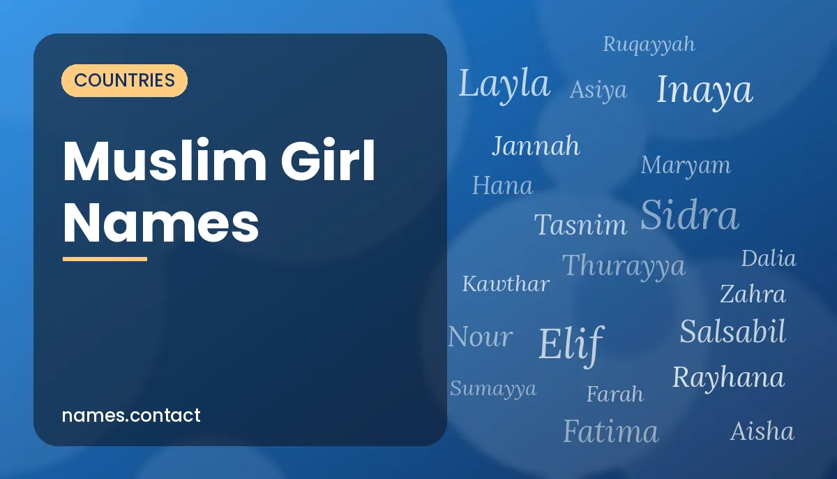 Muslim Girl Names
