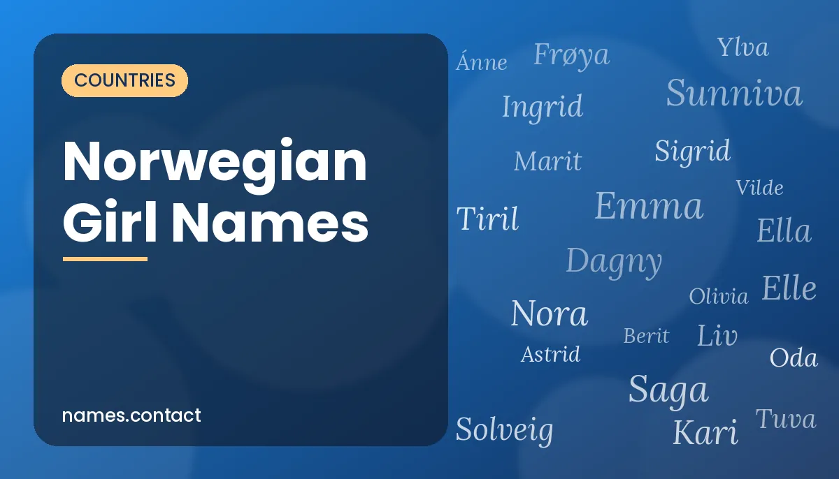 Norwegian Girl Names