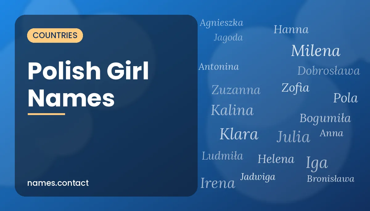 Polish Girl Names