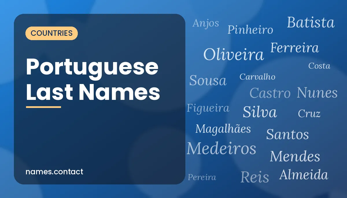 Portuguese Last Names