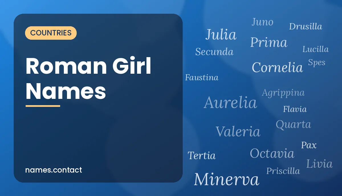 Roman Girl Names