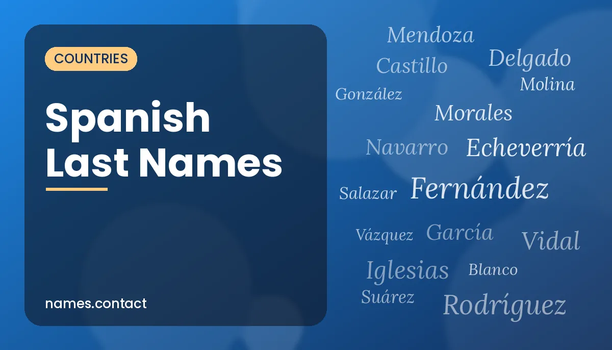 Spanish Last Names