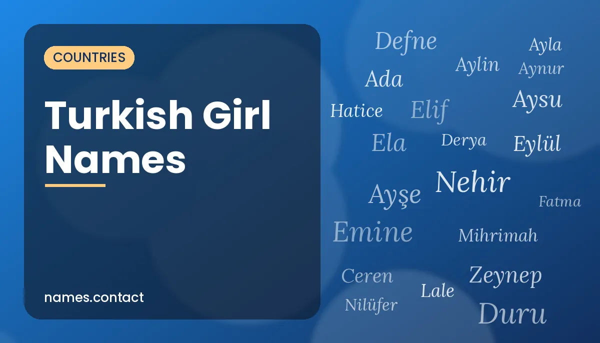 Turkish Girl Names