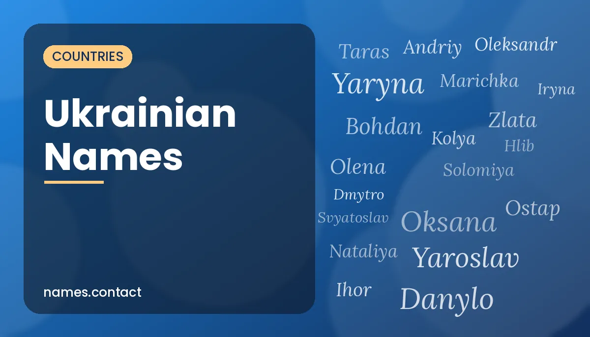 Ukrainian Names