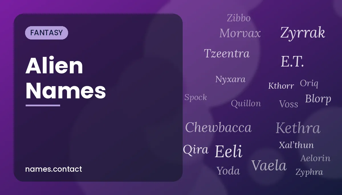 Alien Names