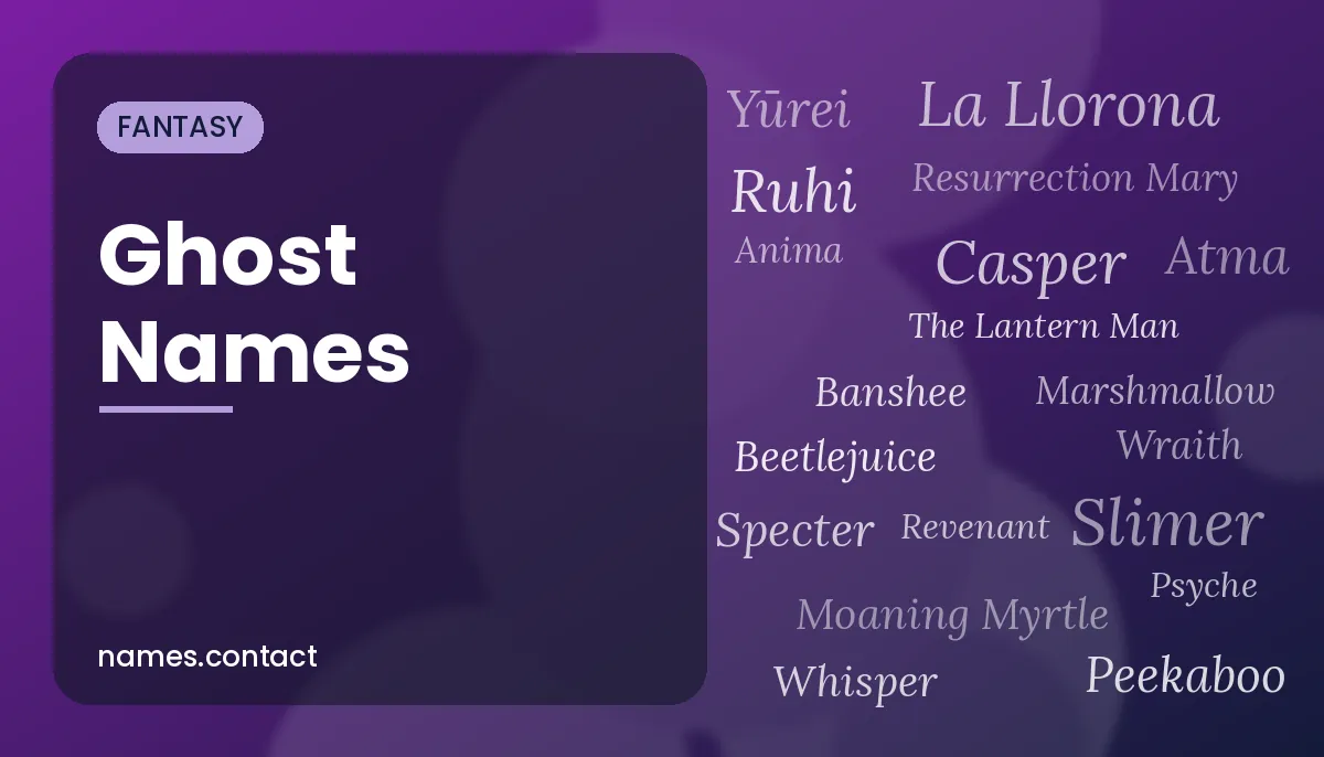 Ghost Names