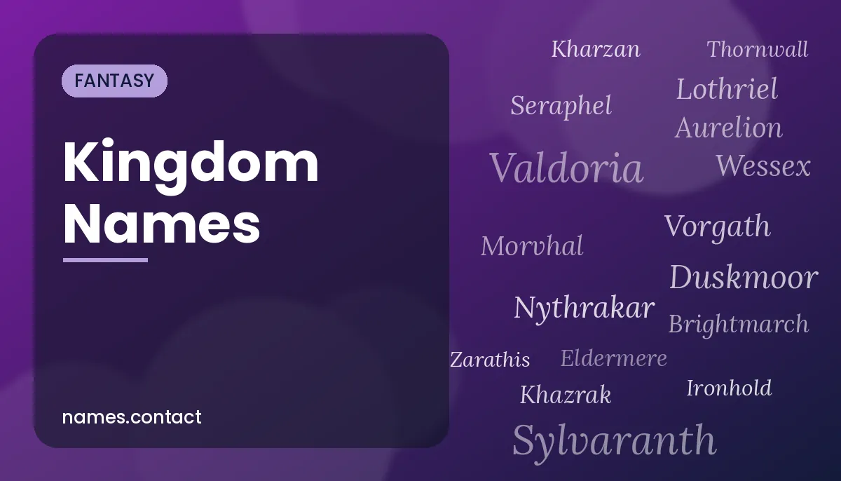 Kingdom Names