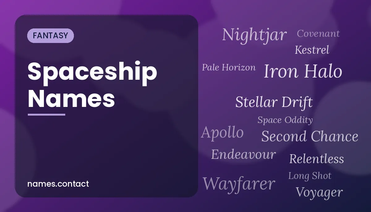 Spaceship Names