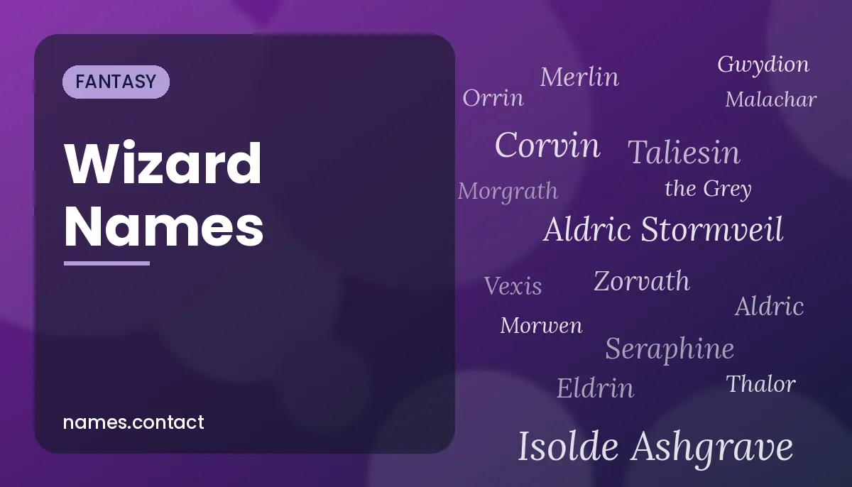 Wizard Names