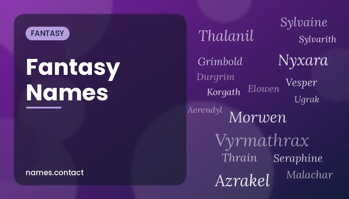 Fantasy Names