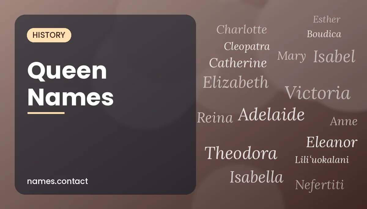 Queen Names