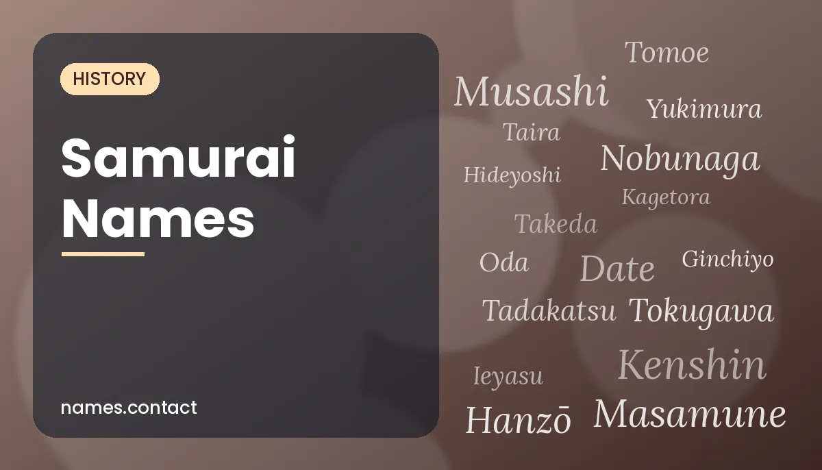 Samurai Names