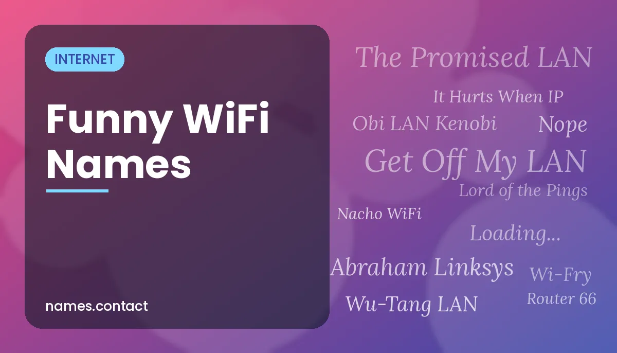 Funny WiFi Names