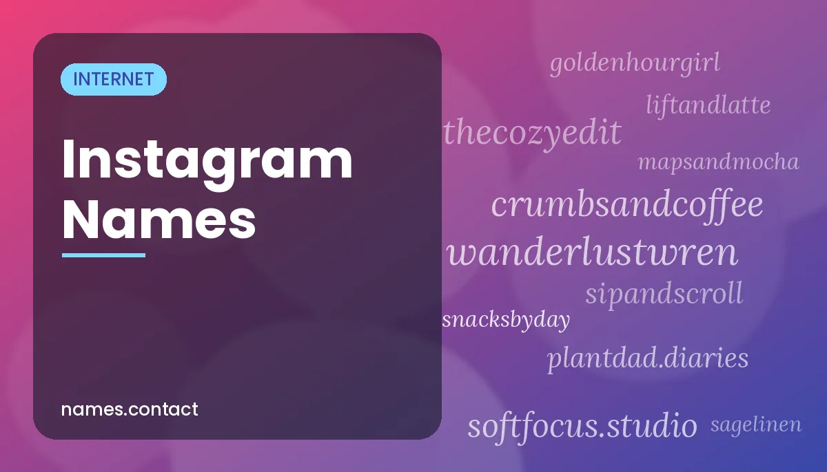 Instagram Names