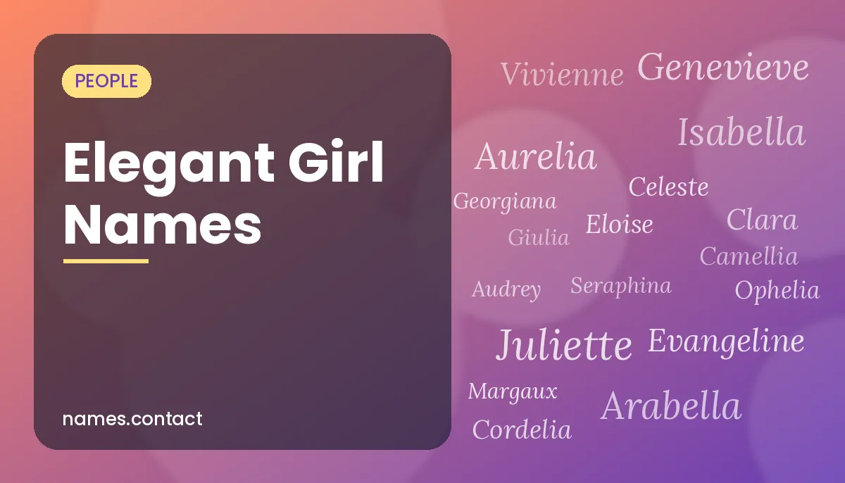 Elegant Girl Names