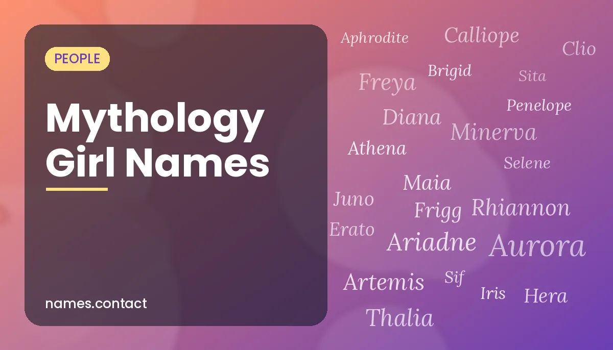 Mythology Girl Names