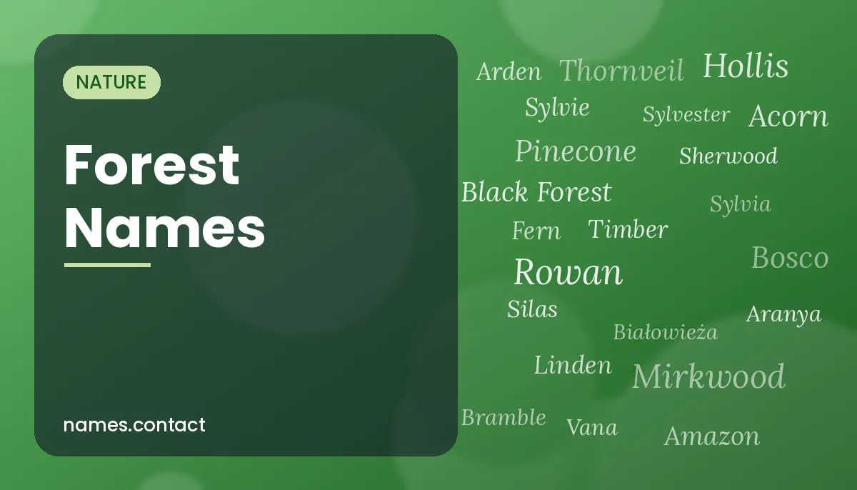 Forest Names