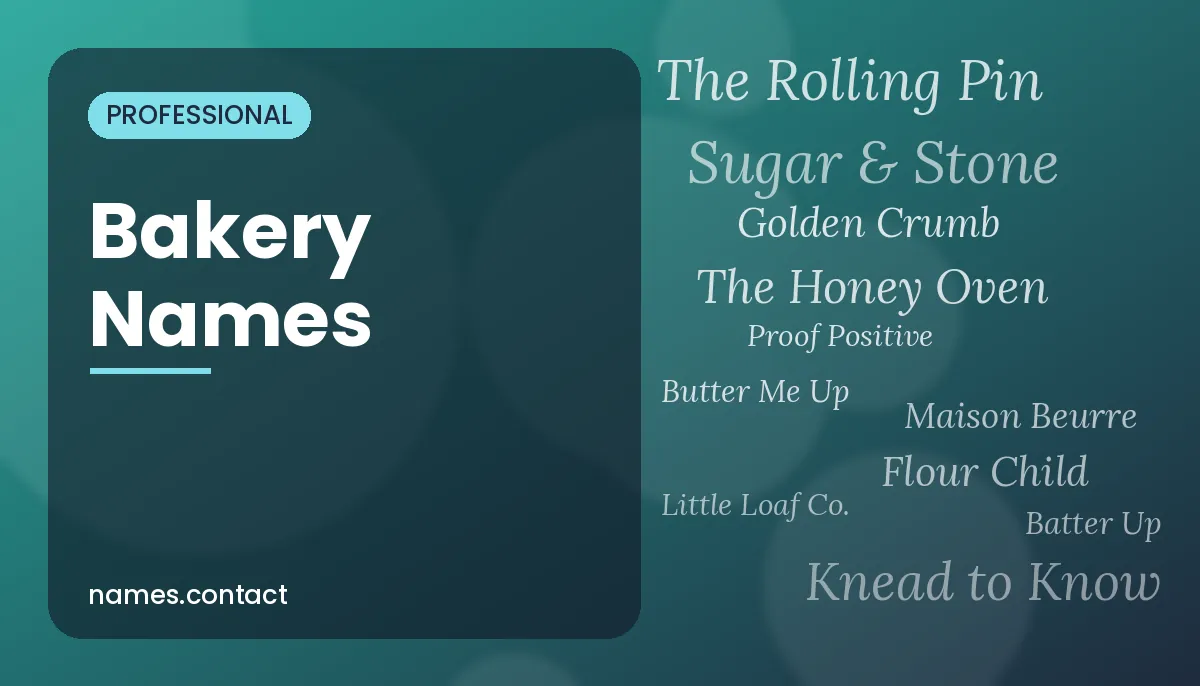 Bakery Names