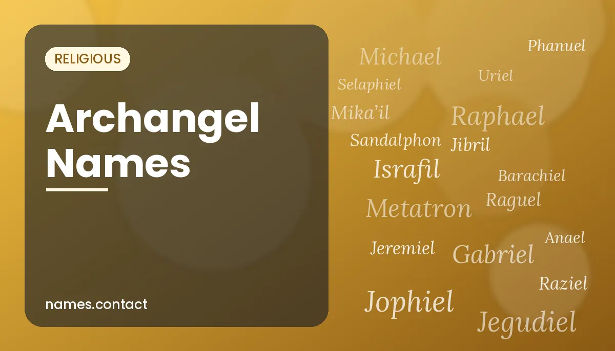 Archangel Names