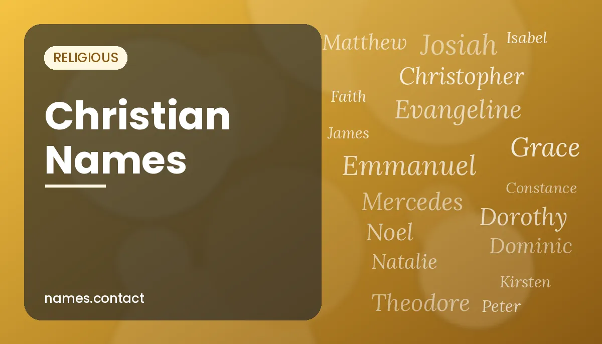 Christian Names