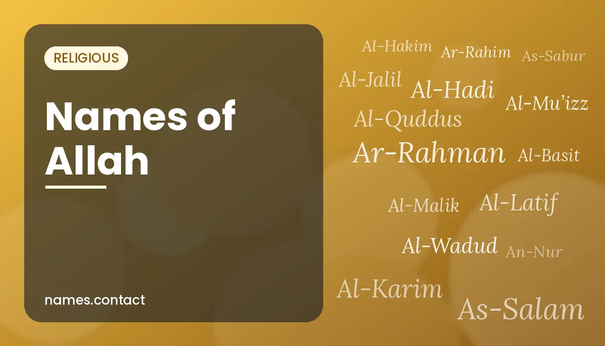 Names of Allah